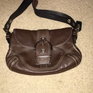 Small brown purse